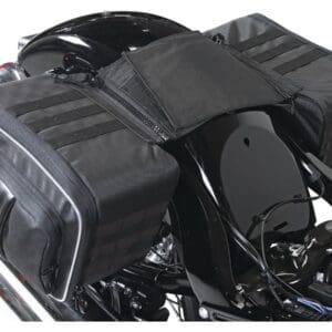 Route 1 Road Trip Saddlebags Black